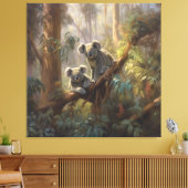 Koala Bos Dromen Canvas Afdruk (Insitu (Woonkamer))