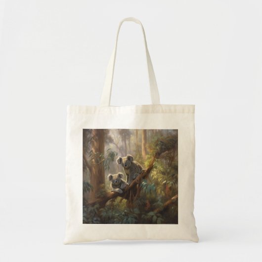 Koala Bos Dromen Tote Bag (Voorkant)