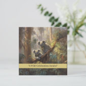 Koala bosdromen, op maat kaart (Staand voorkant)