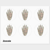 Koala Botanical Footprint Nature Sticker (Vel)