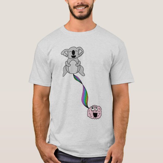koala brein t-shirt (Voorkant)