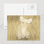 Koala Briefkaart (Voorkant / Achterkant)