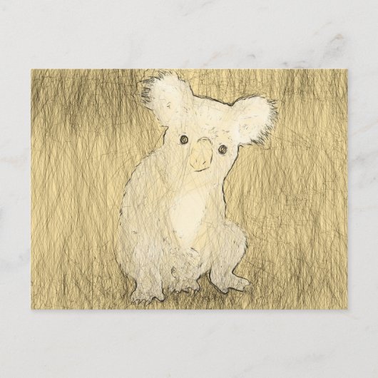 Koala Briefkaart (Voorkant)