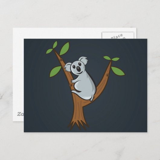 Koala Briefkaart (Voorkant / Achterkant)