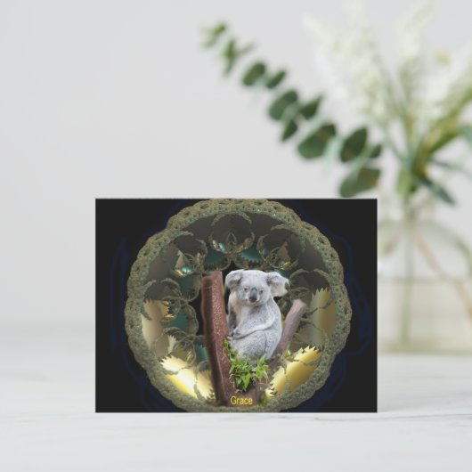 Koala Briefkaart (Staand voorkant)