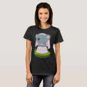 Koala Bruid Sluiers Bruiloft T-shirt (Voorkant volledig)