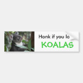 Koala Bumpersticker (Voorkant)