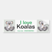 Koala- Bumpersticker (Voorkant)