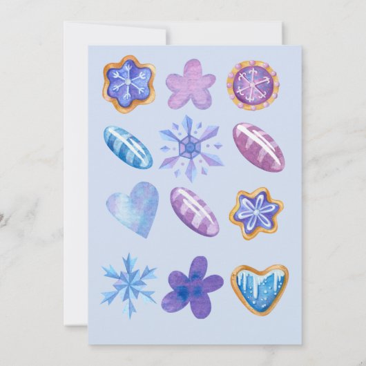 koala cake Ice-cream Blue Waterverf 1e verjaardag Kaart (Achterkant)