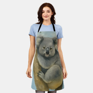Koala Calm - Waterverf Wildlife Schort