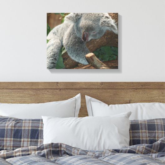 Koala Canvas Afdruk (Insitu (Slaapkamer))