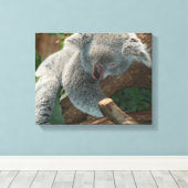 Koala Canvas Afdruk (Insitu (Houten vloer))