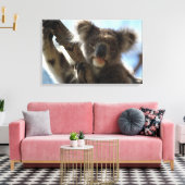 koala canvas afdruk (Insitu (Woonkamer))