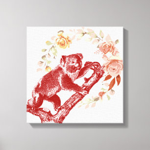 koala canvas afdruk