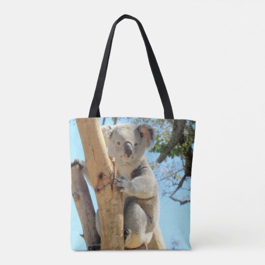 Koala Canvas tas (Achterkant)