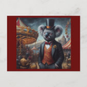 Koala Carnaval Briefkaart (Voorkant)