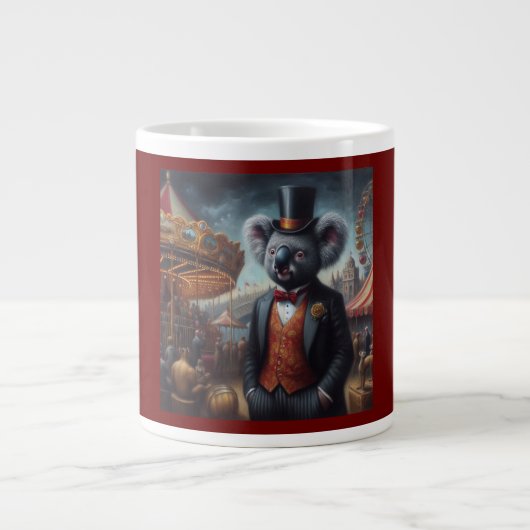 Koala Carnaval Grote Koffiekop (Voorkant)