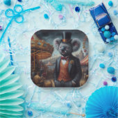Koala Carnaval Papieren Bordje (Feest)