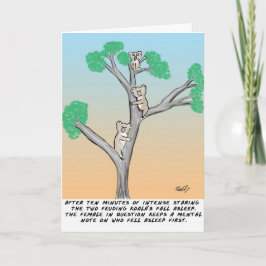 Koala Cartoon Kaart
