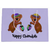 Koala Chanukah Gift Bags Large Cadeautasje (Voorkant)