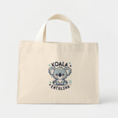 Koala Charm Mini Tote Bag (Voorkant)