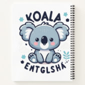 Koala Charm Notitieboek (Achterkant)