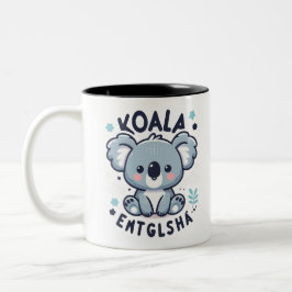 Koala Charm Tweekleurige Koffiemok
