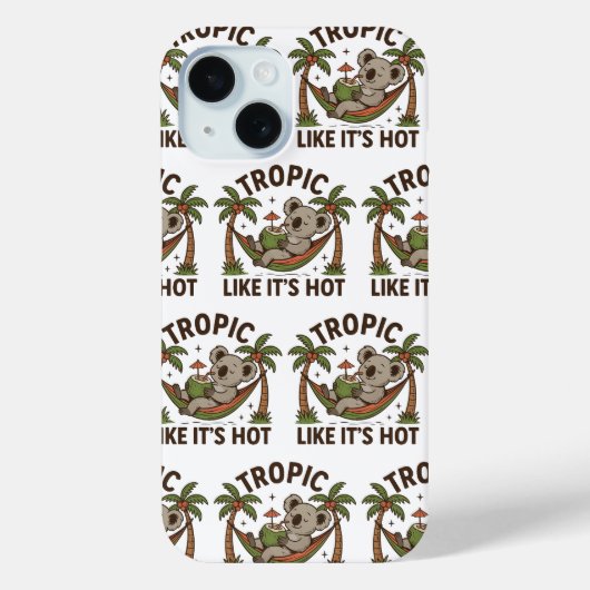 Koala chillen Case-Mate iPhone case (Achterkant)