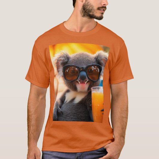 Koala - Chillmodus aktiviert T-shirt (Voorkant)