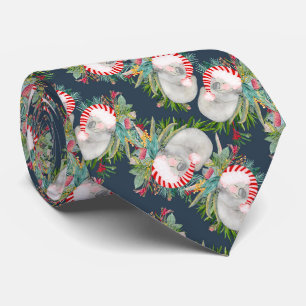 Koala Christmas Blue Stropdas