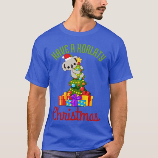 Koala Christmas boy T-shirt (Voorkant)