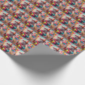 Koala Clown Cadeaupapier (Hoek)