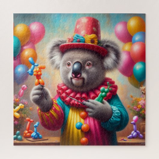 Koala Clown Legpuzzel (Verticaal)