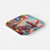 Koala Clown Papieren Bordje (Gebogen)