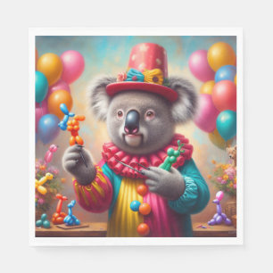 Koala Clown Servet
