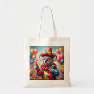 Koala Clown Tote Bag