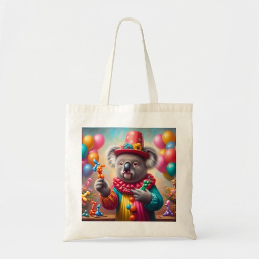 Koala Clown Tote Bag (Voorkant)