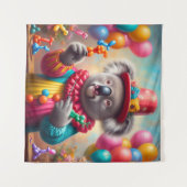 Koala Clown Wandkleed (Voorkant (horizontaal))