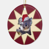 Koala & Cockatau kerstversiering Keramisch Ornament (Links)