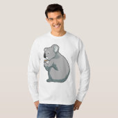 Koala Coffee Cup T-shirt (Voorkant volledig)