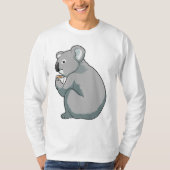 Koala Coffee Cup T-shirt (Voorkant)