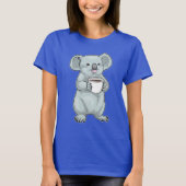 Koala Coffee Cup T-shirt (Voorkant)