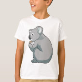 Koala Coffee Cup T-shirt (Voorkant)