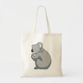 Koala Coffee Cup Tote Bag (Voorkant)