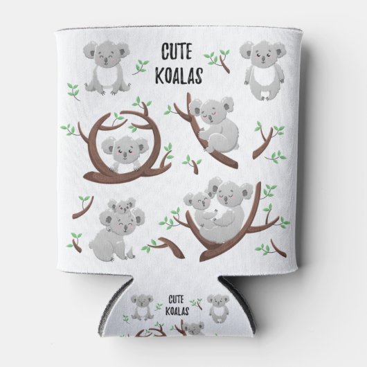 koala collectie beer Cool Koala, steun Oostenrijk Blikjeskoeler (Voorkant)