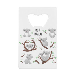 koala collectie beer Cool Koala, steun Oostenrijk Creditkaart Flessenopener