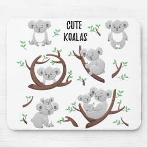 koala collectie beer Cool Koala, steun Oostenrijk Muismat