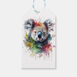 Koala Colorido: una ilustración vibrante Cadeaulabel