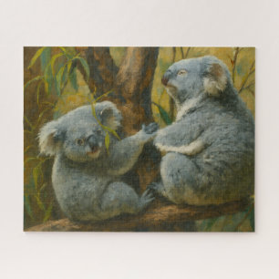 Koala Companions - Realistisch Wildlife Pair Legpuzzel