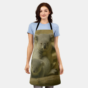 Koala Companions - Tender Wildlife Art Print Schort